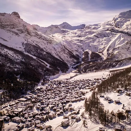 Pinacle 32 B Appartement-fewo 8-bettwohnung By Interhome Apartment Saas-Fee